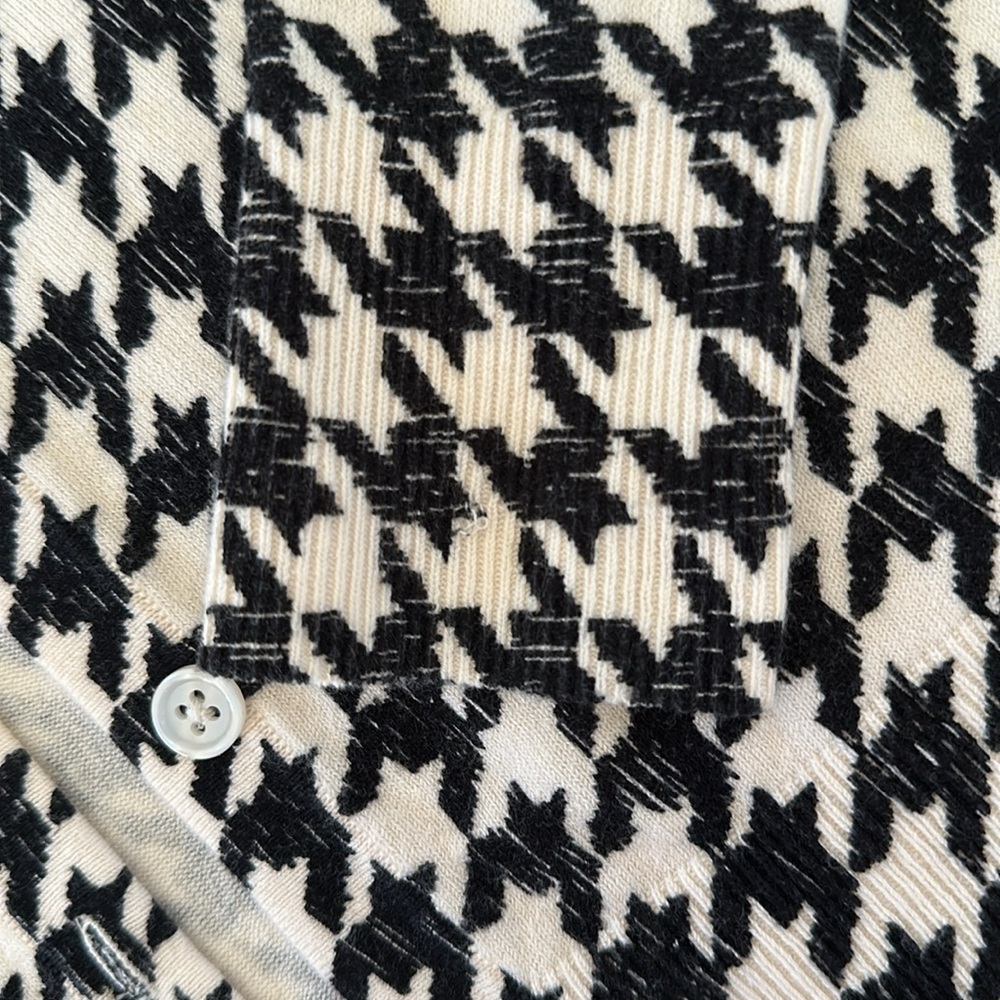Merona Black and White Houndstooth Sweater - Picture 5 of 5